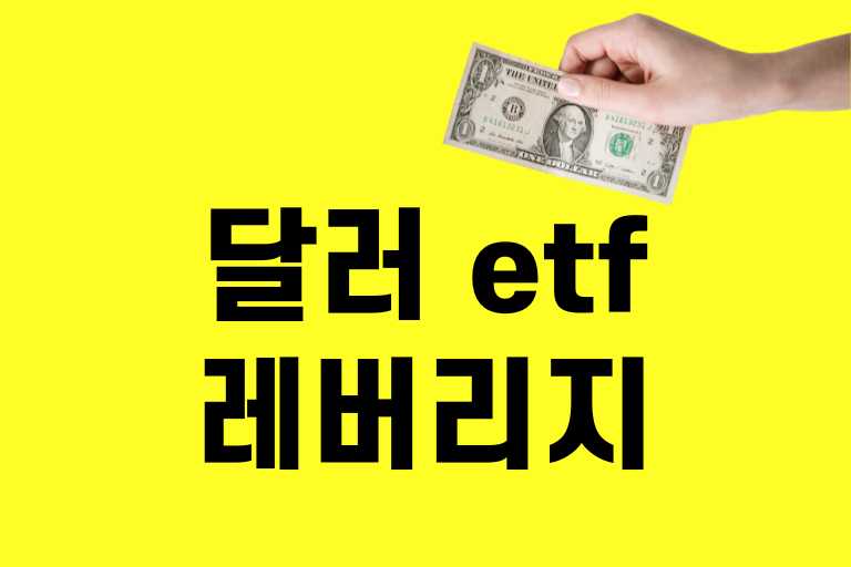 달러 etf 레버리지