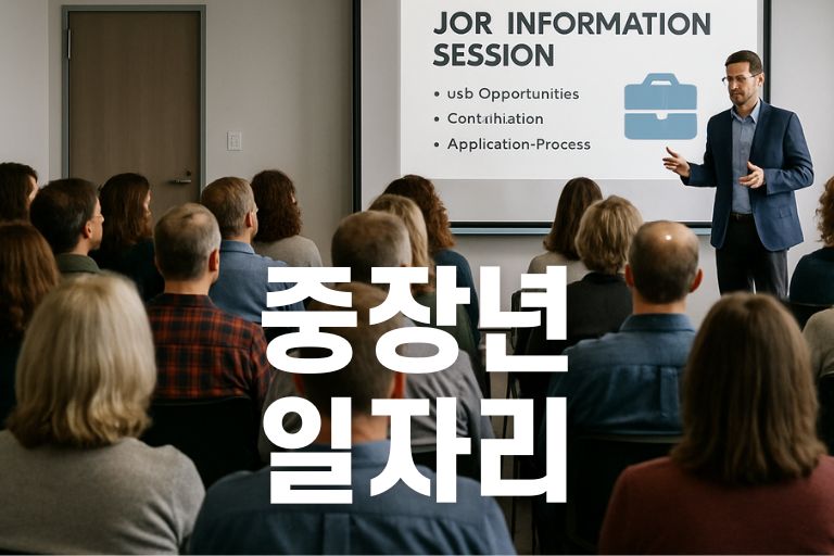 중장년 일자리 추천